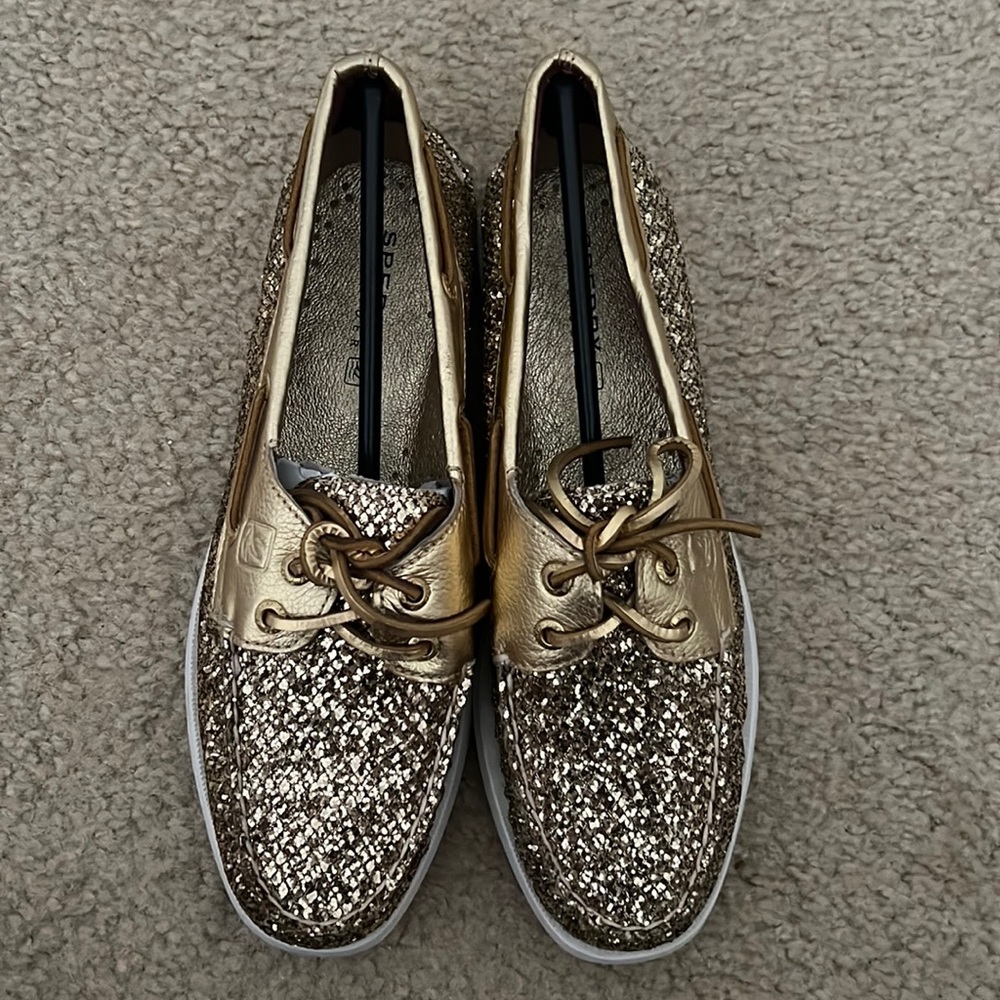 Sperry Gold Sneakers - NEW